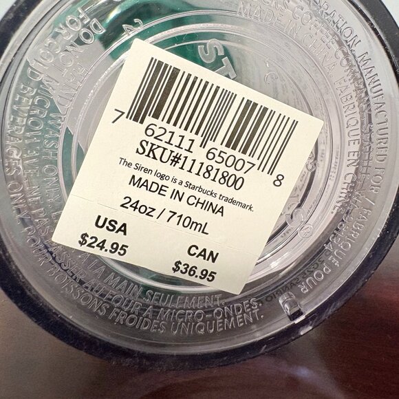 24 ounce HELLO KITTY STARBUCKS CUP - Picture 3 of 3